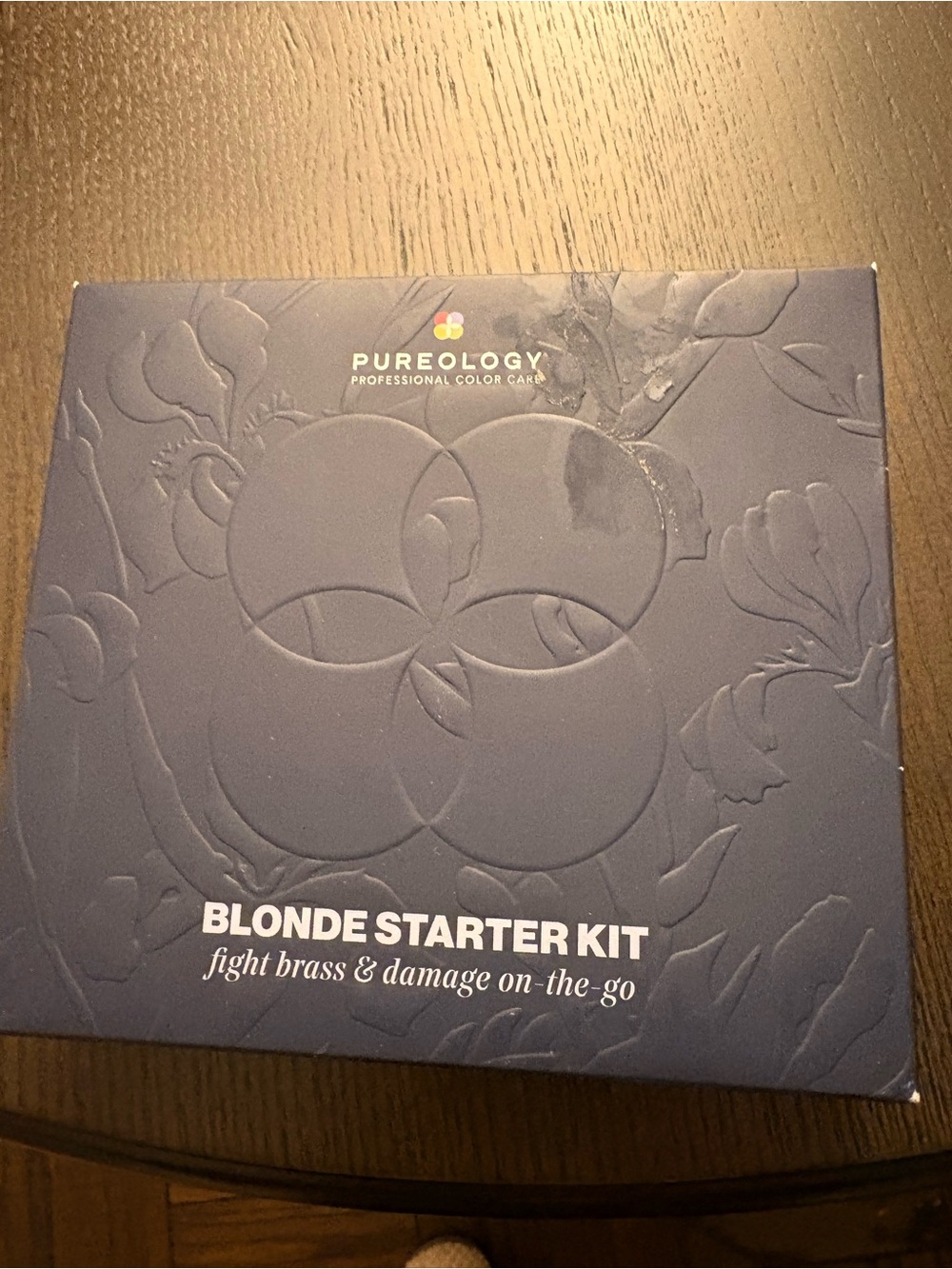 Pureology Blonde Care Set – Deep Blue Box